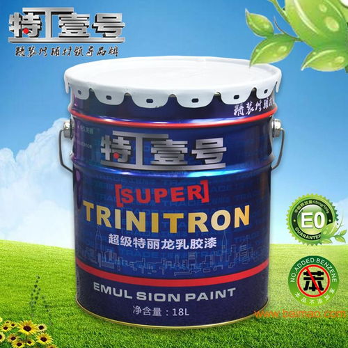 特工壹號優質乳膠漆 健康環保、耐擦洗、快干的全方位墻面解決方案